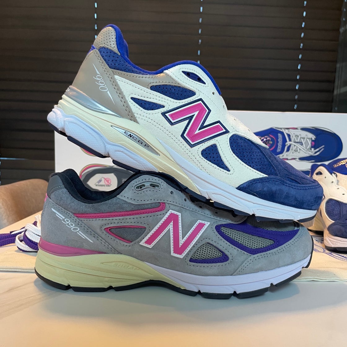 뉴발란스 x 키스 990v3 메이드 인 USA 데이토나 M990KH3 photo review