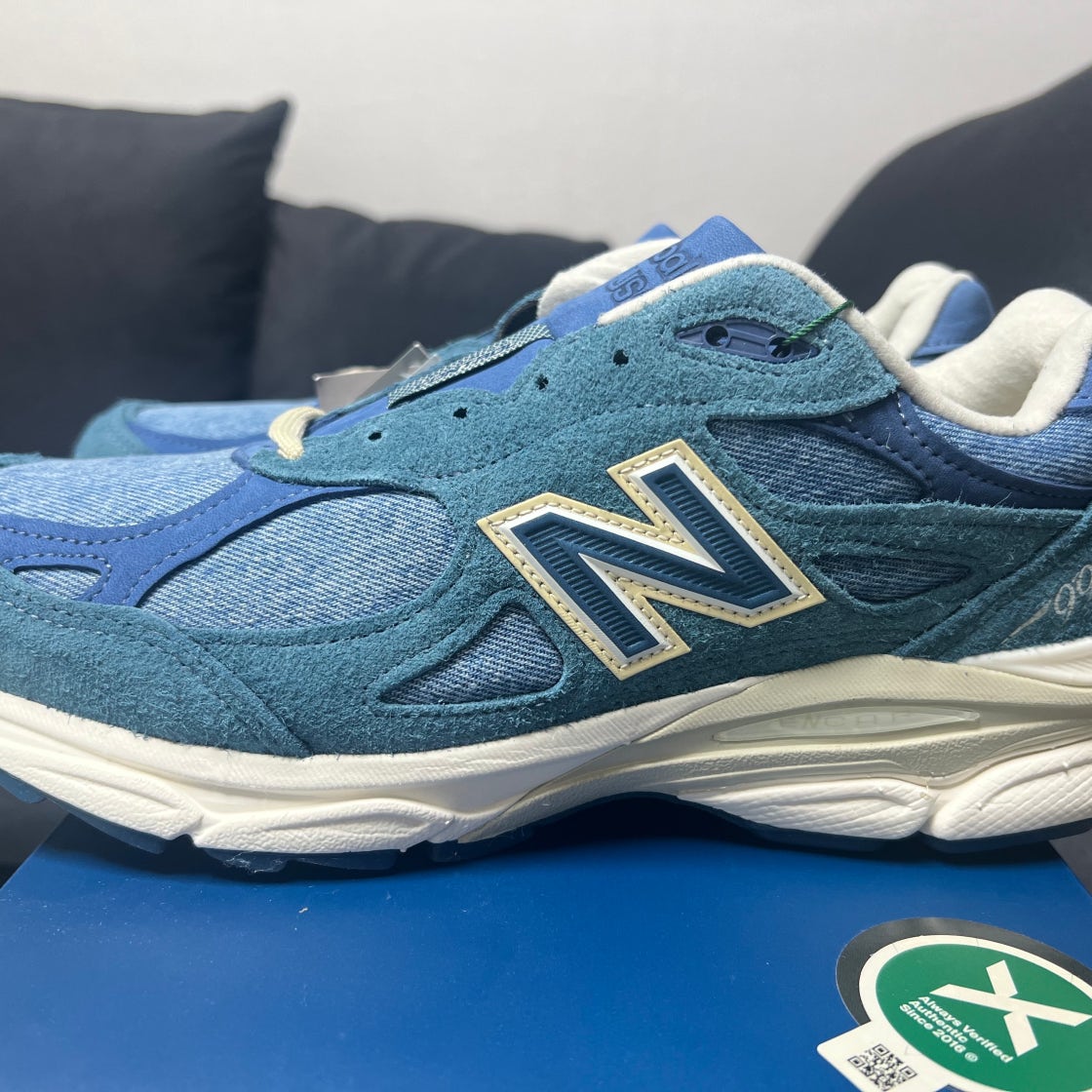 뉴발란스 x 리바이스 990v3 블루 (리바이스 택) M990LI3 photo review