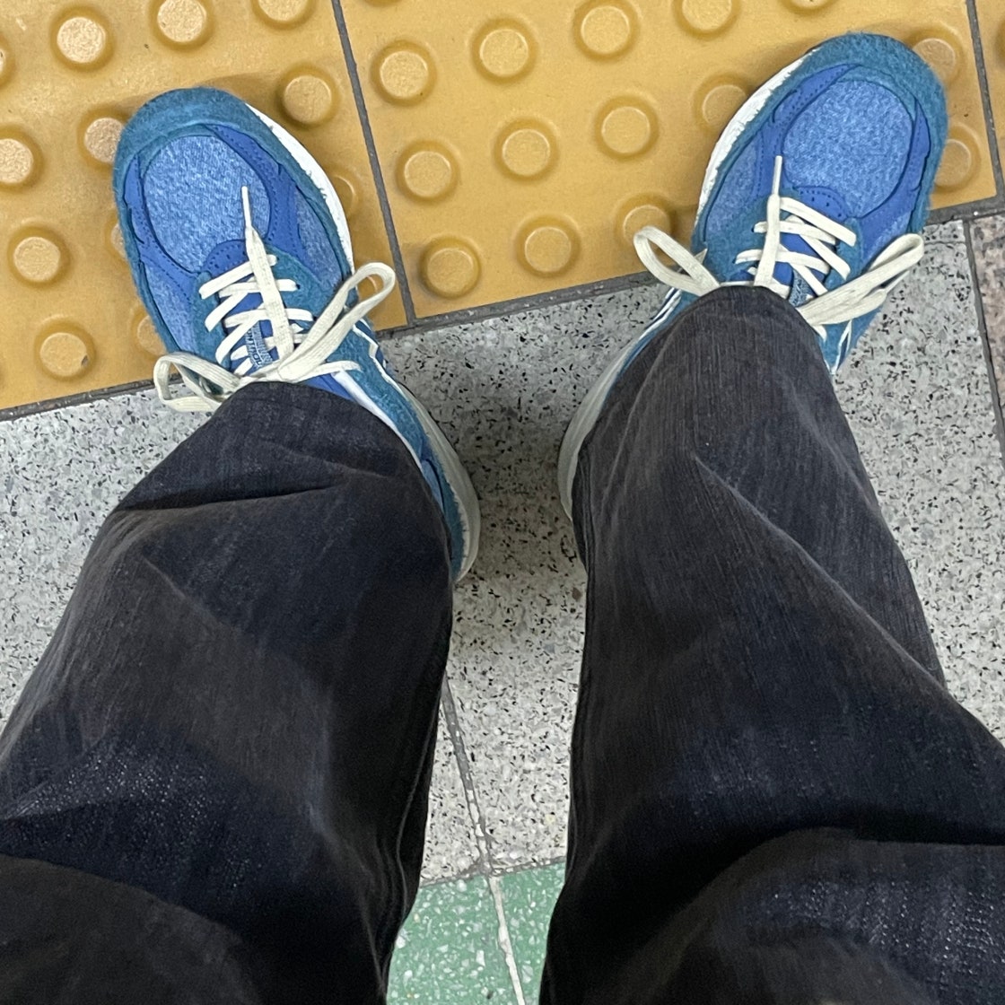 뉴발란스 x 리바이스 990v3 블루 (리바이스 택) M990LI3 photo review