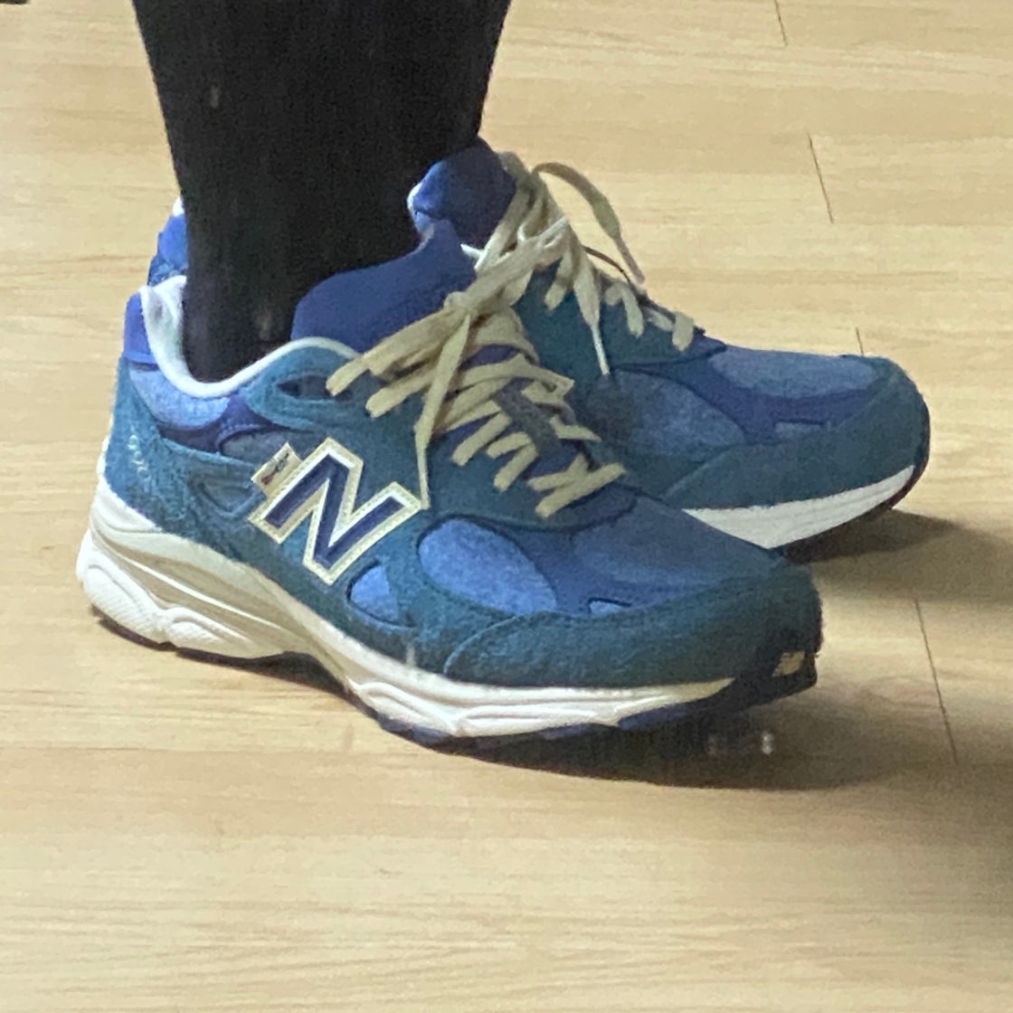 뉴발란스 x 리바이스 990v3 블루 (리바이스 택) M990LI3 photo review