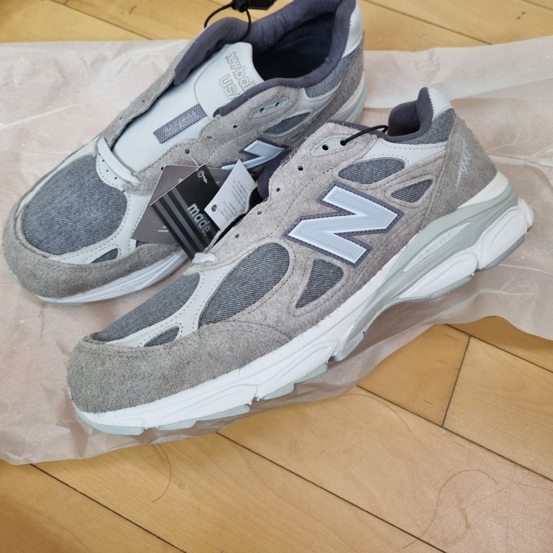뉴발란스 x 리바이스 990v3 그레이 (리바이스 택) M990LV3 photo review