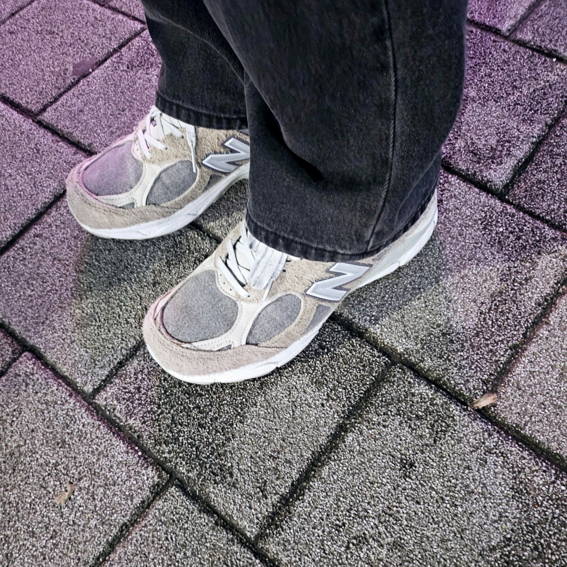 뉴발란스 x 리바이스 990v3 그레이 (리바이스 택) M990LV3 photo review