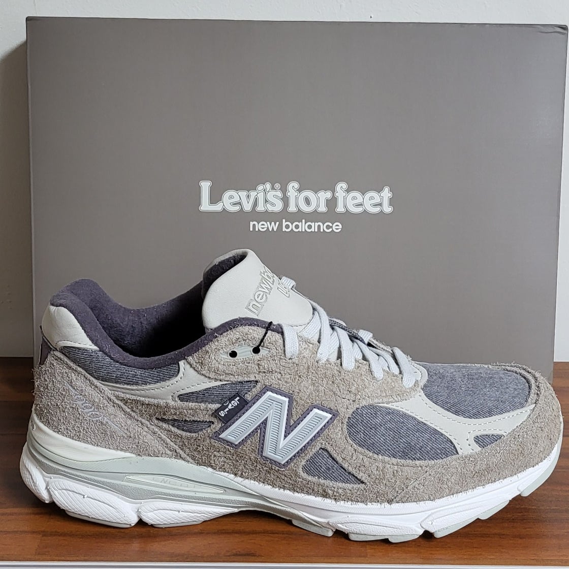 뉴발란스 x 리바이스 990v3 그레이 (리바이스 택) M990LV3 photo review