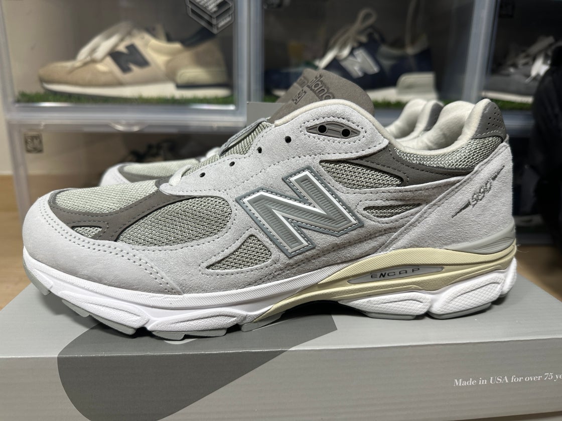 뉴발란스 x YCMC 990v3 메이드 인 USA 그레이 - YCMC 한정 M990SC3 photo review