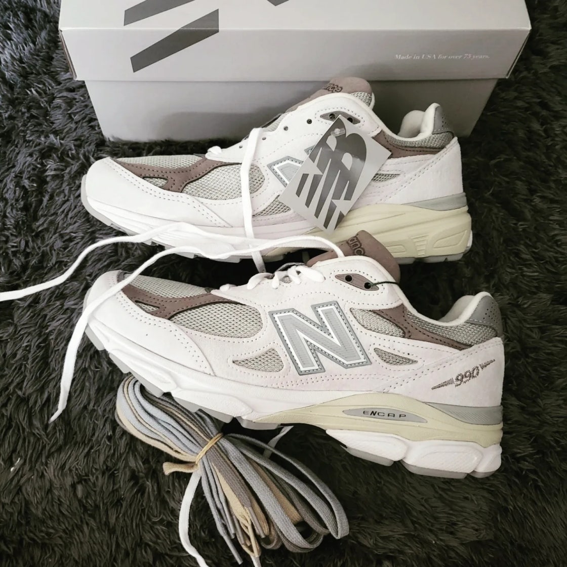 뉴발란스 x YCMC 990v3 메이드 인 USA 그레이 - YCMC 한정 M990SC3 photo review