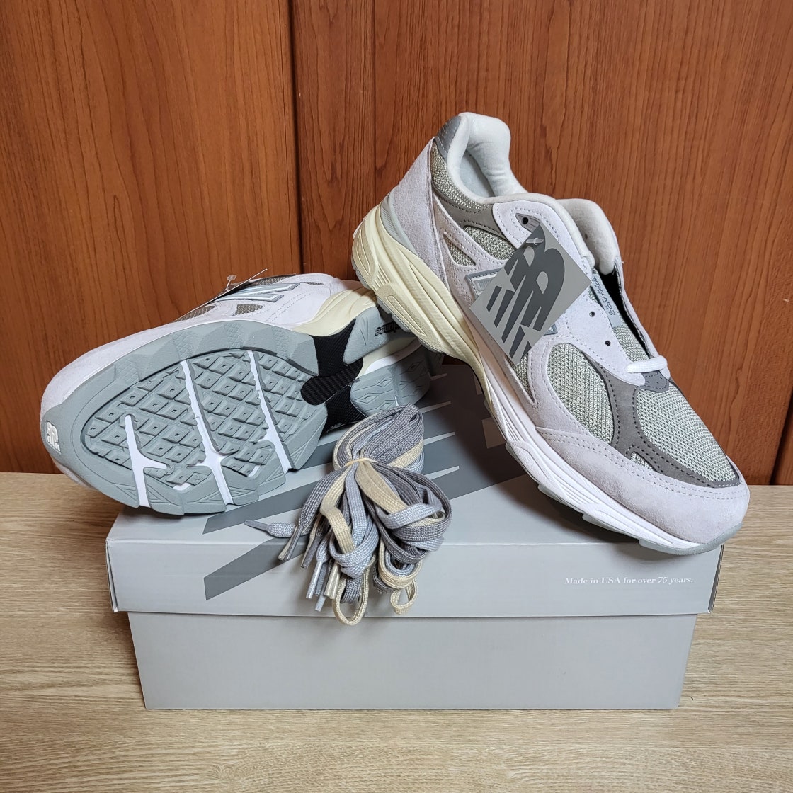 뉴발란스 x YCMC 990v3 메이드 인 USA 그레이 - YCMC 한정 M990SC3 photo review