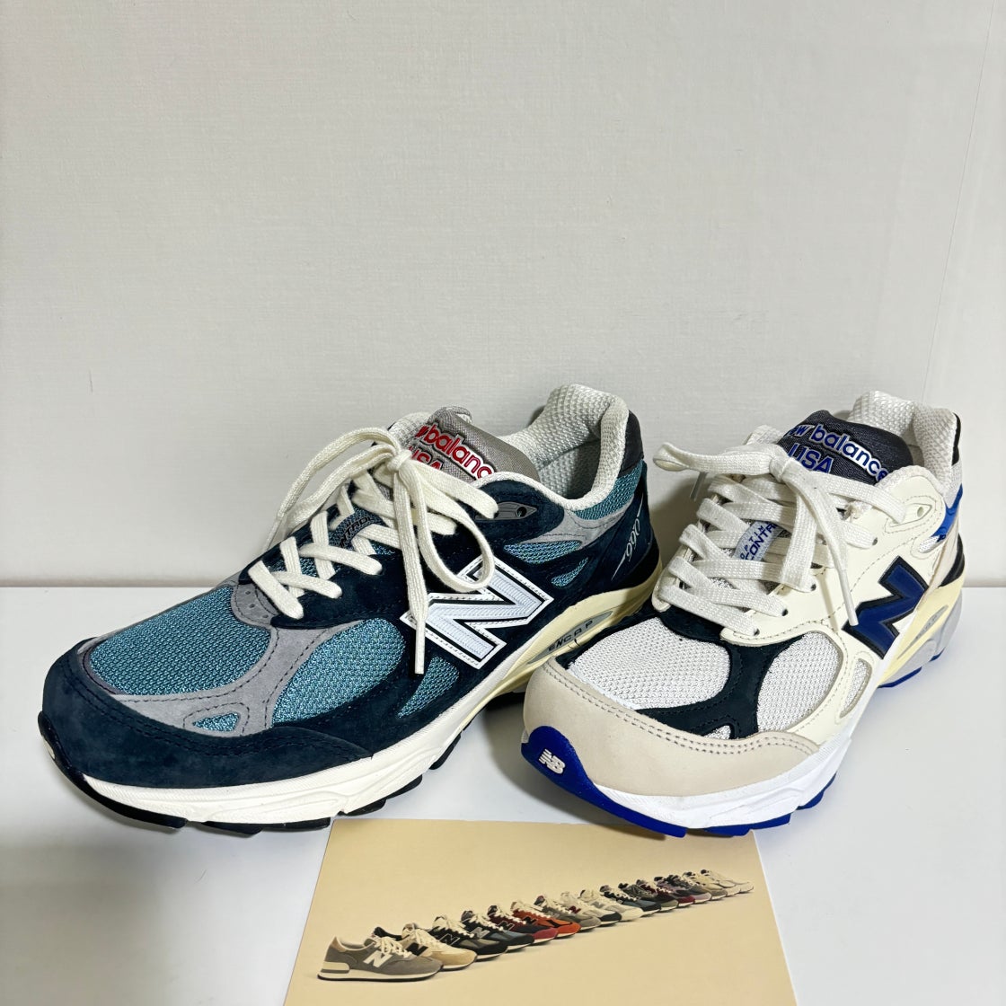 뉴발란스 990v3 메이드 인 USA 네이비 스프링 타이드 M990TE3 photo review