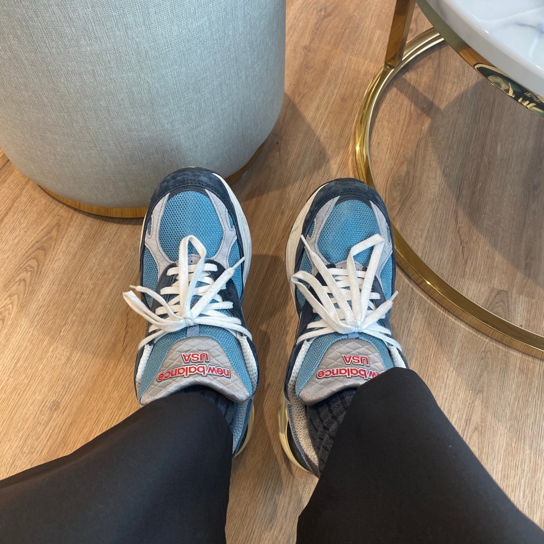 뉴발란스 990v3 메이드 인 USA 네이비 스프링 타이드 M990TE3 photo review
