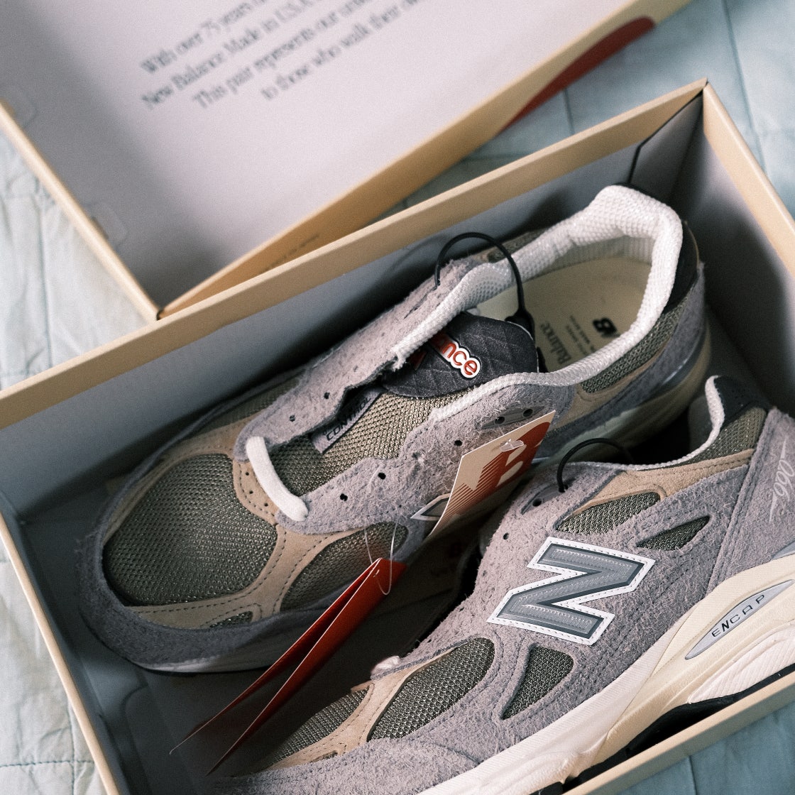 뉴발란스 990v3 메이드 인 USA 마블헤드 인센스 M990TG3 photo review