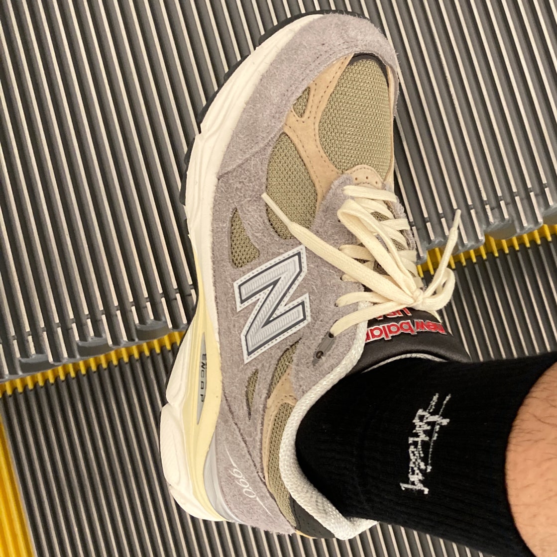뉴발란스 990v3 메이드 인 USA 마블헤드 인센스 M990TG3 photo review