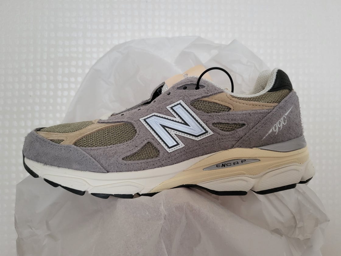 뉴발란스 990v3 메이드 인 USA 마블헤드 인센스 M990TG3 photo review
