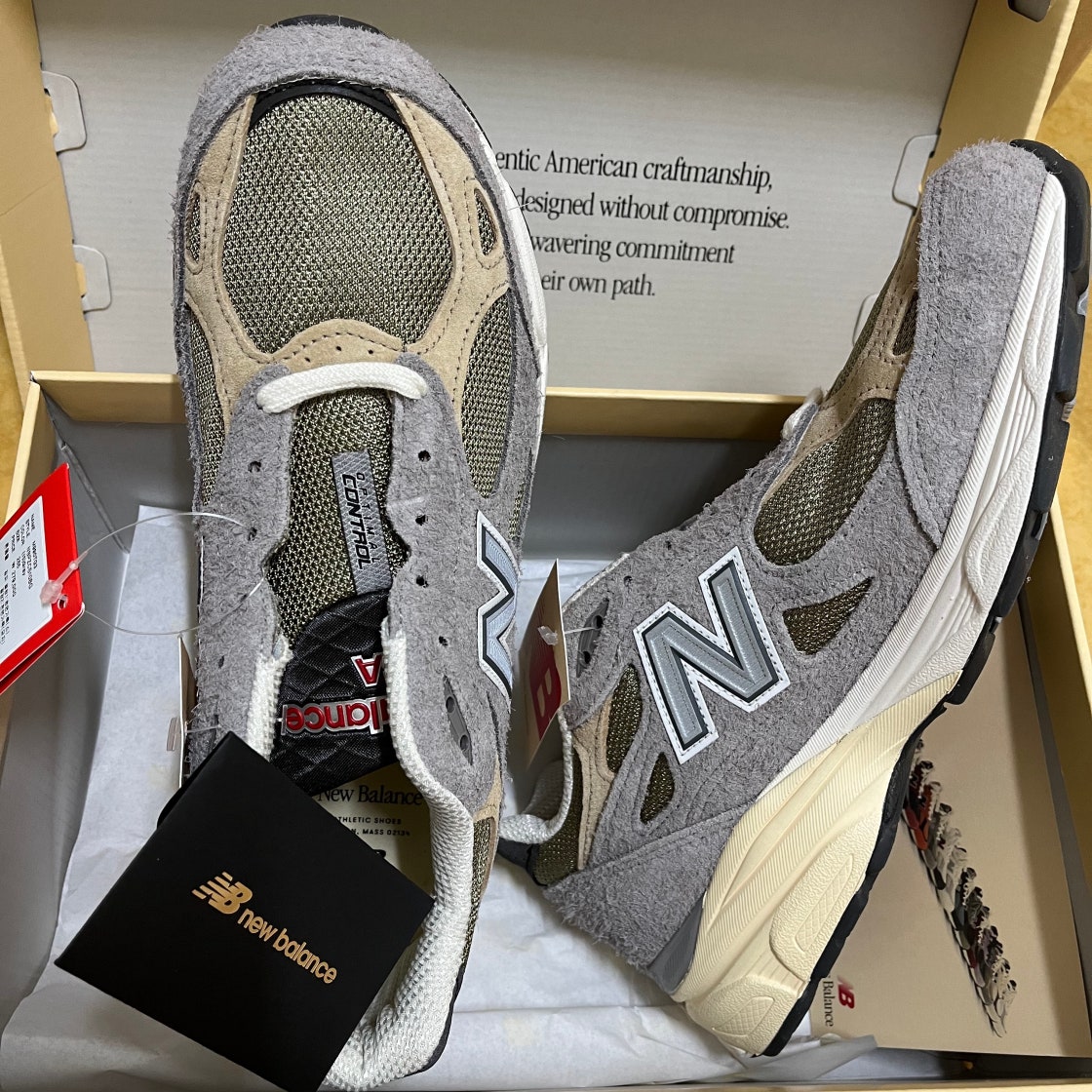 뉴발란스 990v3 메이드 인 USA 마블헤드 인센스 M990TG3 photo review