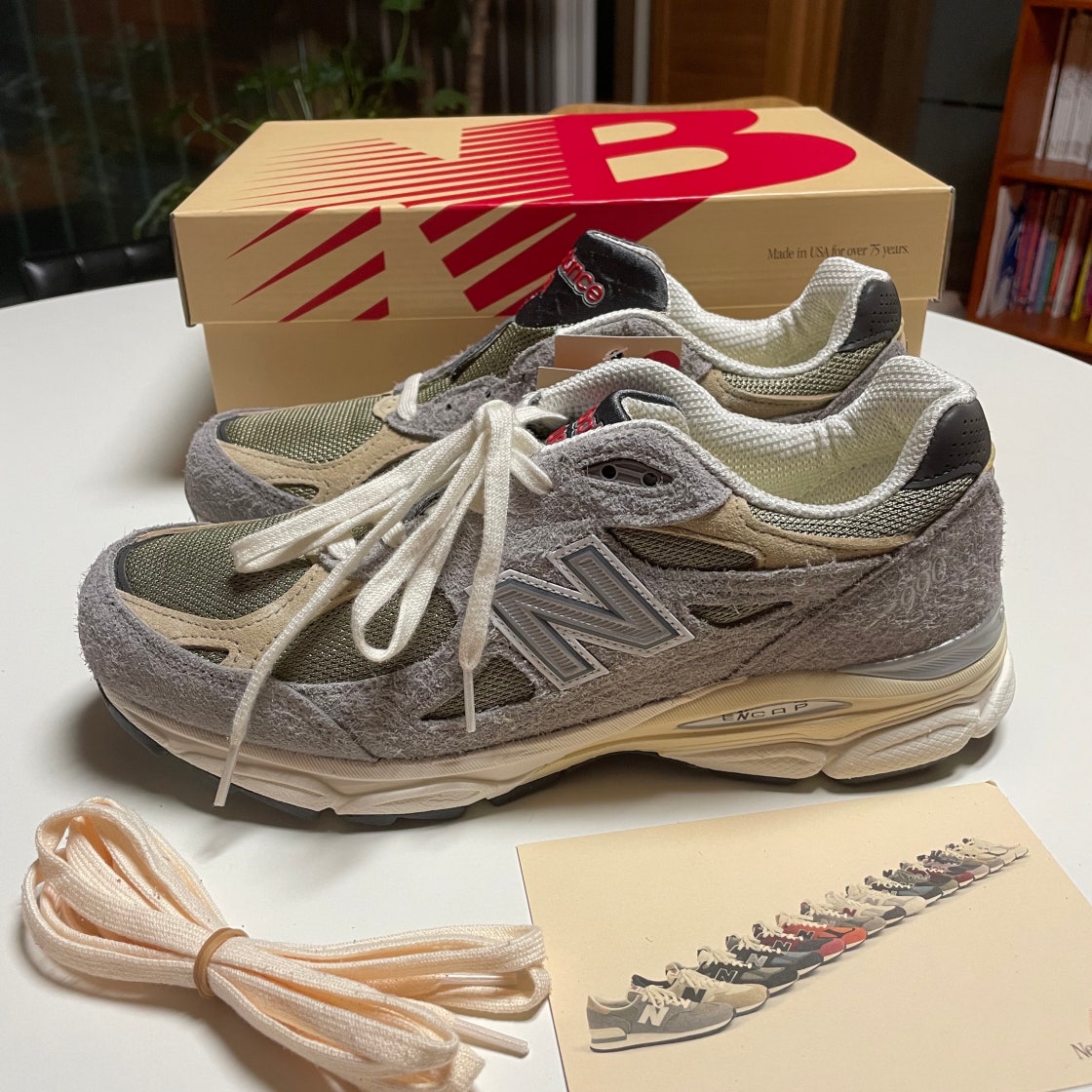 뉴발란스 990v3 메이드 인 USA 마블헤드 인센스 M990TG3 photo review