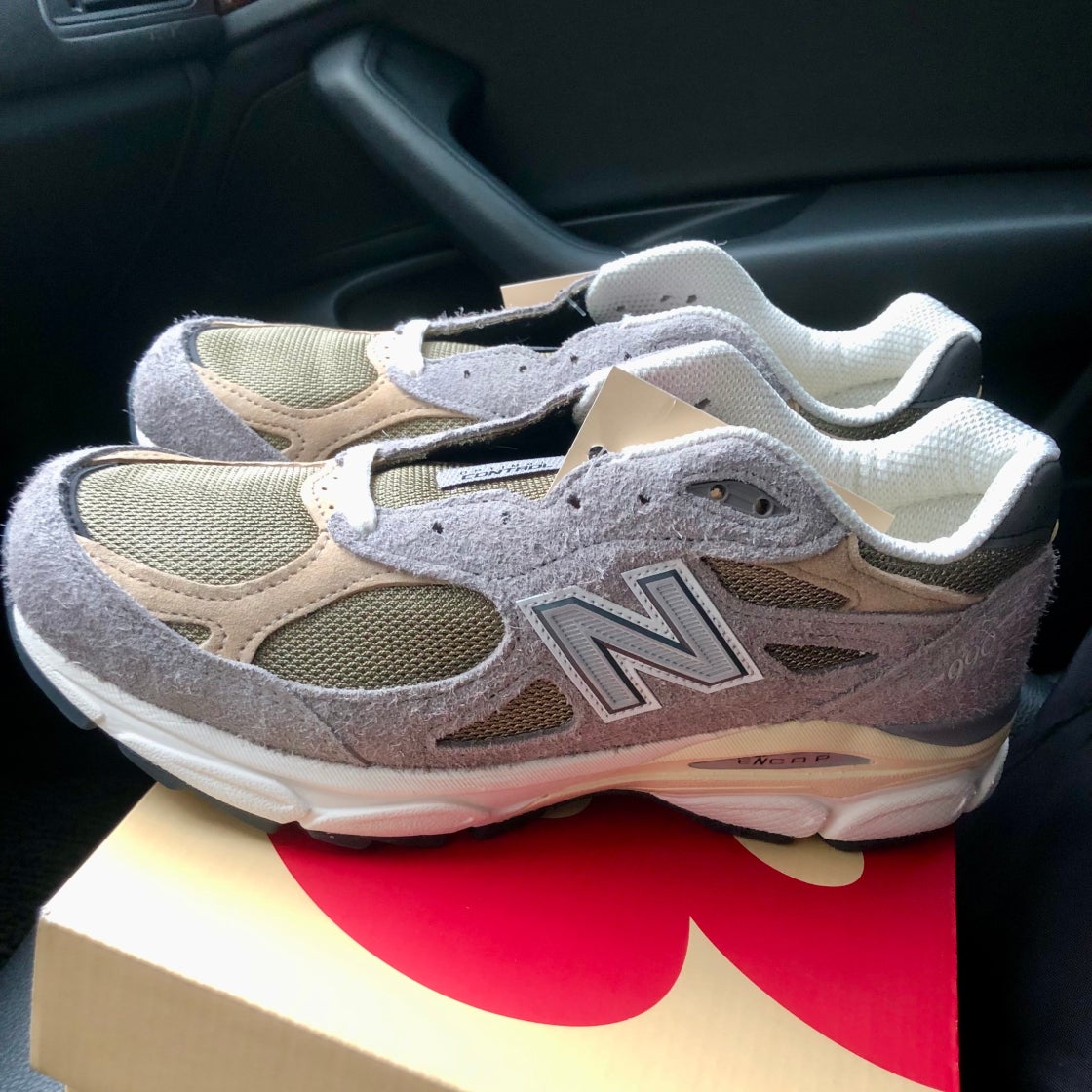 뉴발란스 990v3 메이드 인 USA 마블헤드 인센스 M990TG3 photo review