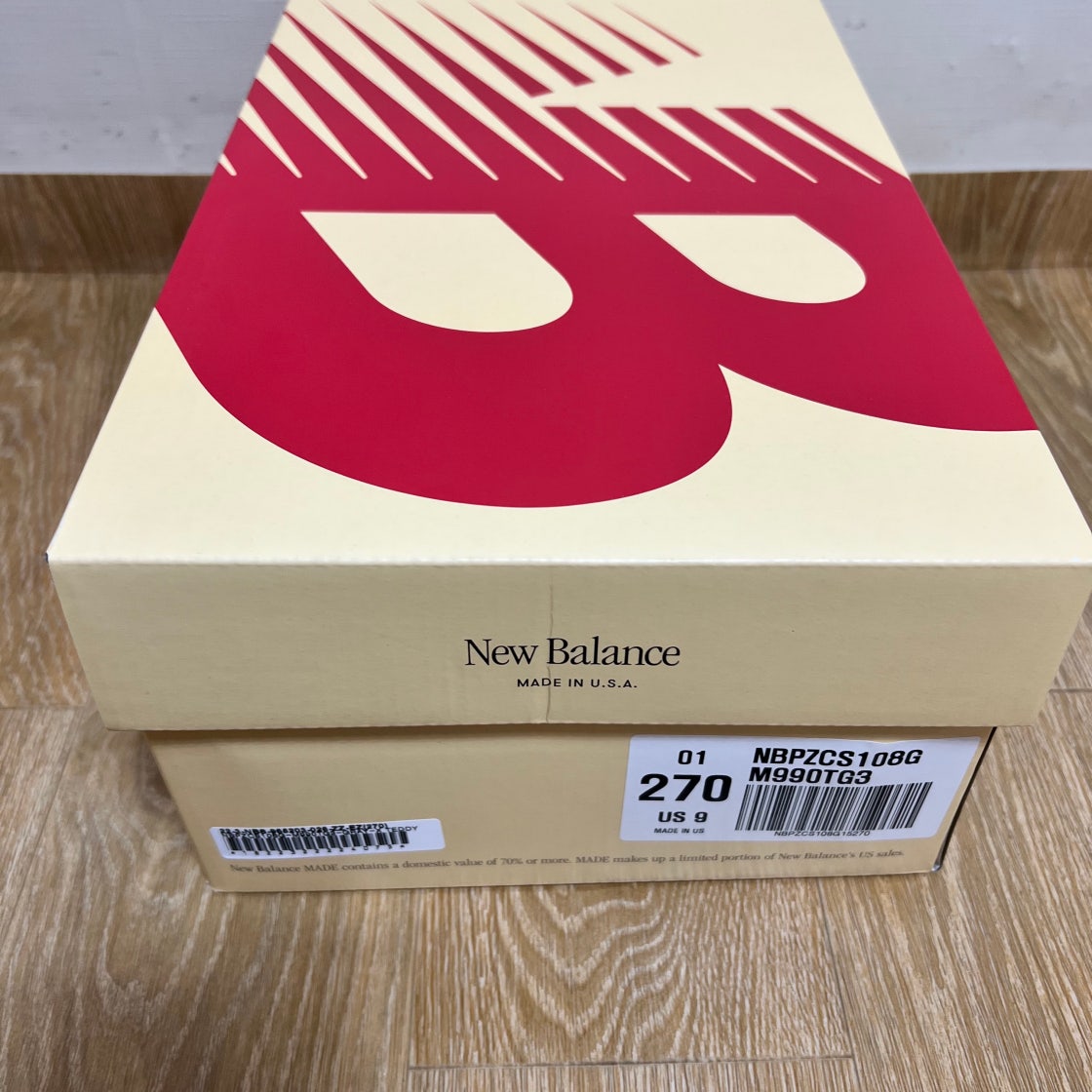뉴발란스 990v3 메이드 인 USA 마블헤드 인센스 M990TG3 photo review