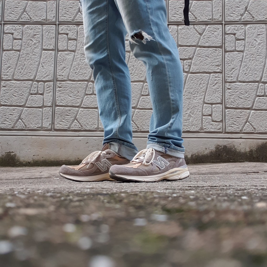 뉴발란스 990v3 메이드 인 USA 마블헤드 인센스 M990TG3 photo review