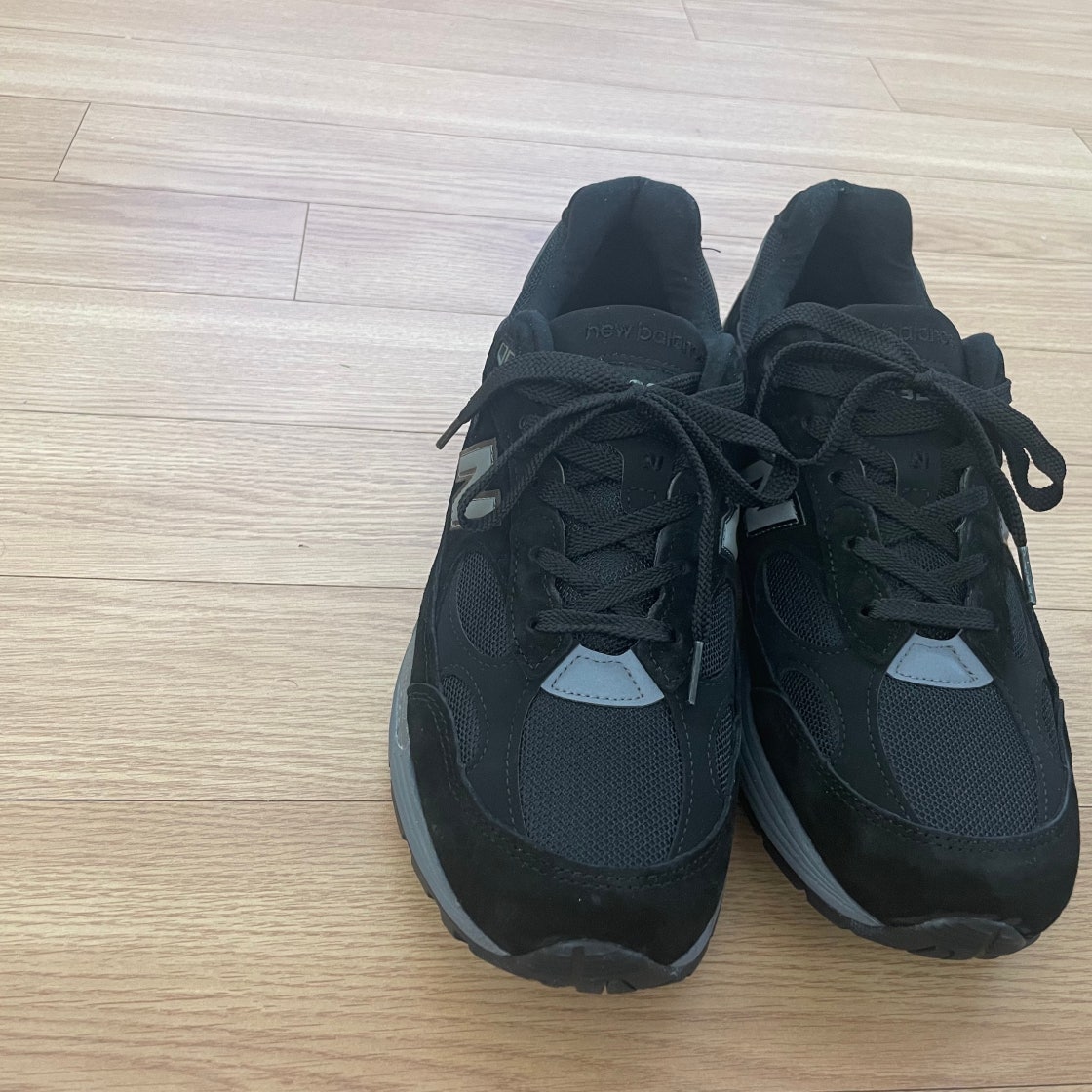 뉴발란스 992 그레이 블랙  M992BL photo review