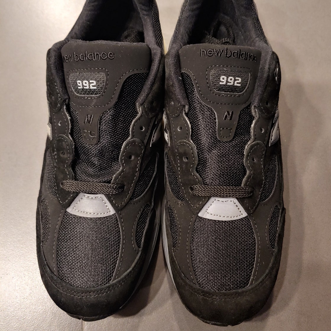 뉴발란스 992 그레이 블랙  M992BL photo review