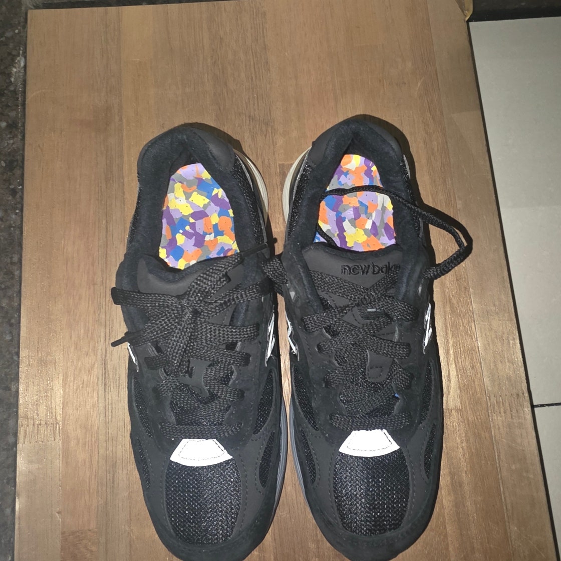 뉴발란스 992 그레이 블랙  M992BL photo review