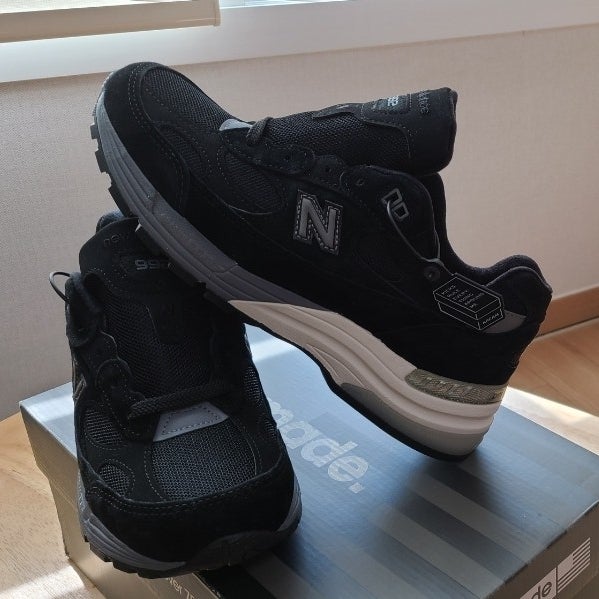 뉴발란스 992 그레이 블랙  M992BL photo review
