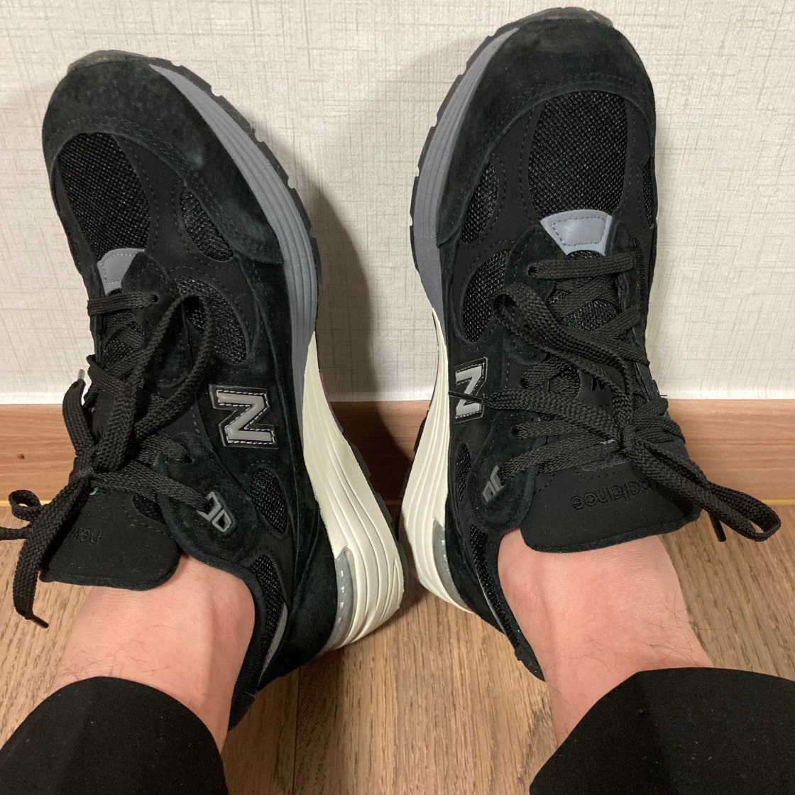 뉴발란스 992 그레이 블랙  M992BL photo review