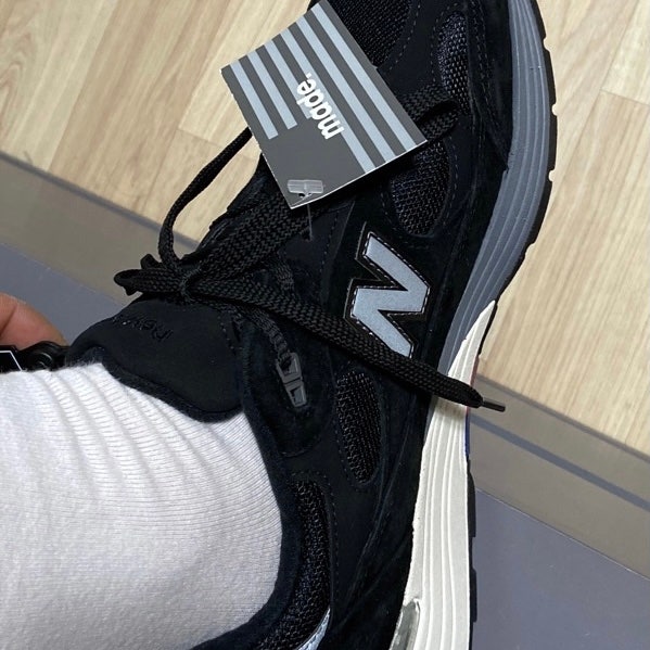 뉴발란스 992 그레이 블랙  M992BL photo review