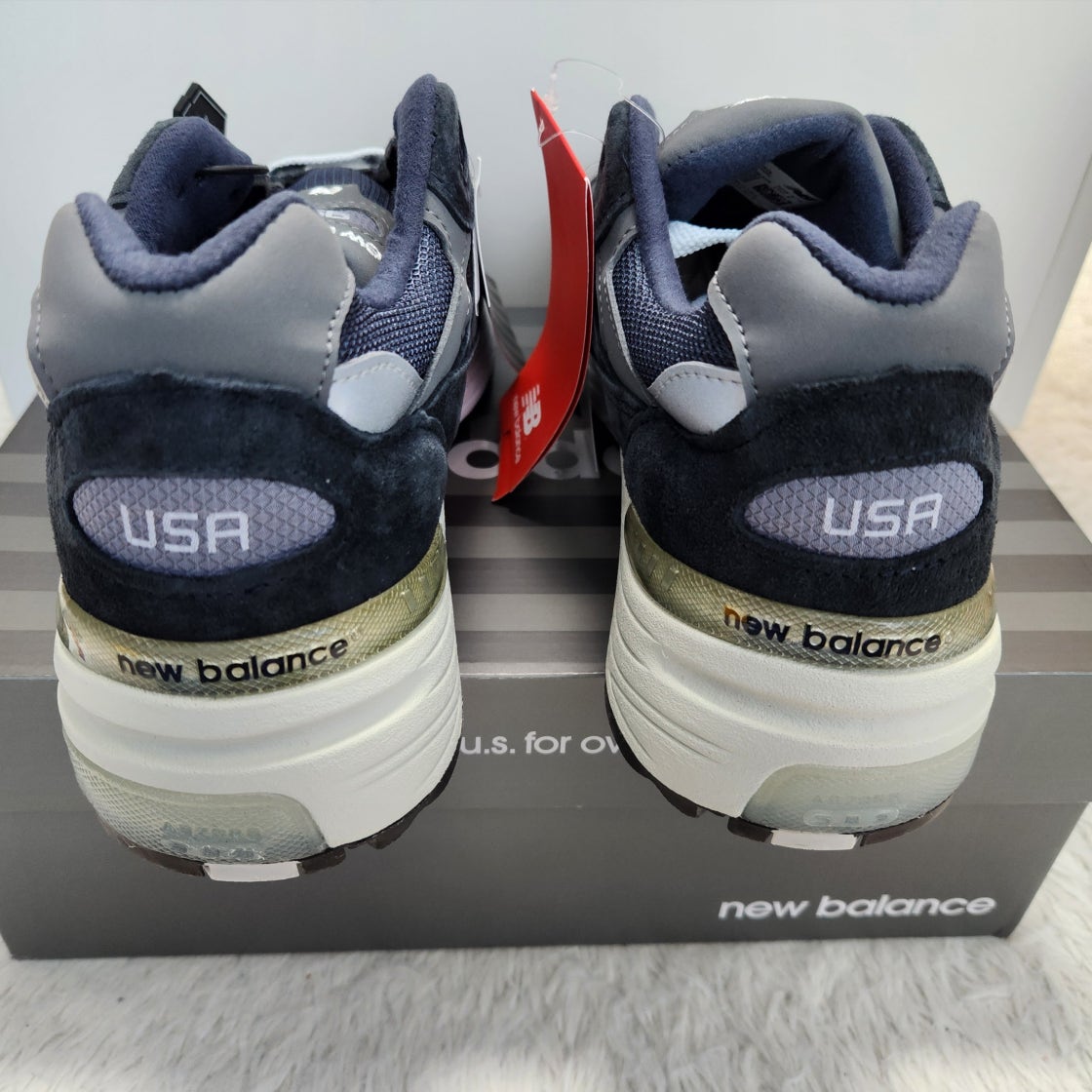 뉴발란스 992 메이드 인 USA 네이비 M992GG photo review