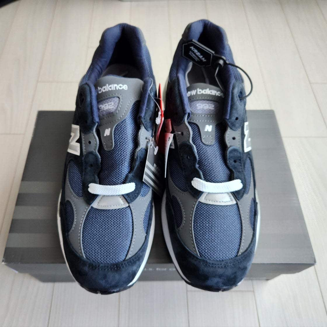 뉴발란스 992 메이드 인 USA 네이비 M992GG photo review
