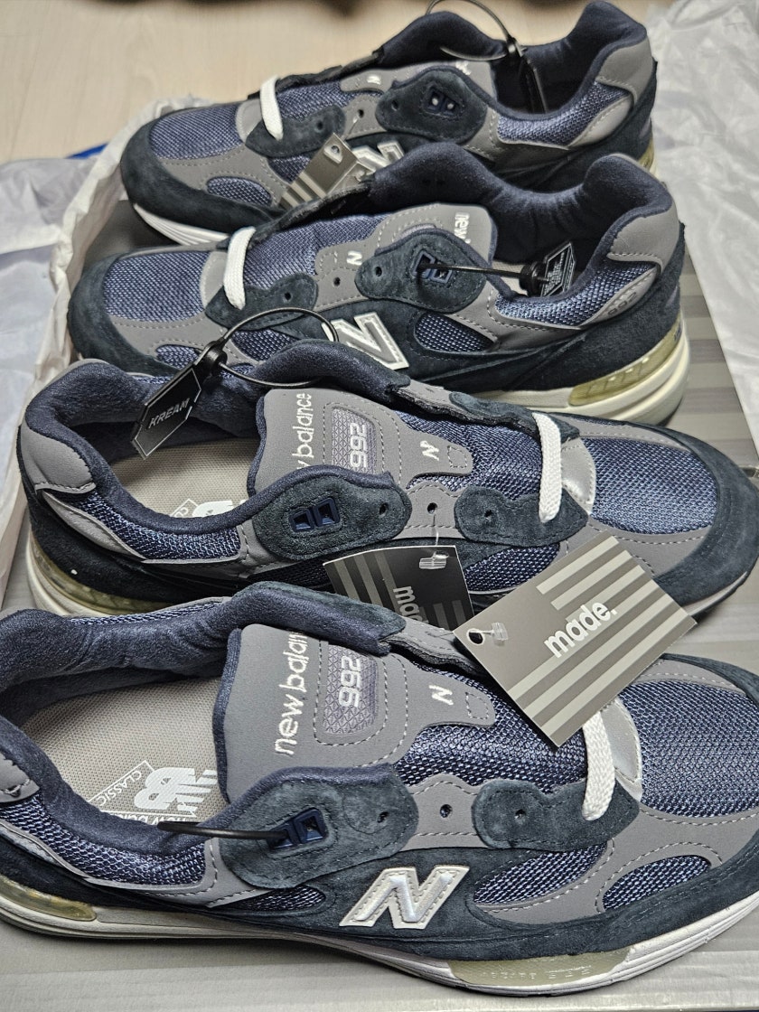 뉴발란스 992 메이드 인 USA 네이비 M992GG photo review