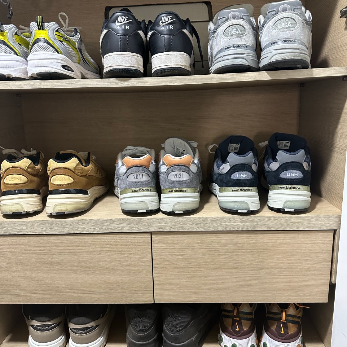 뉴발란스 992 메이드 인 USA 네이비 M992GG photo review