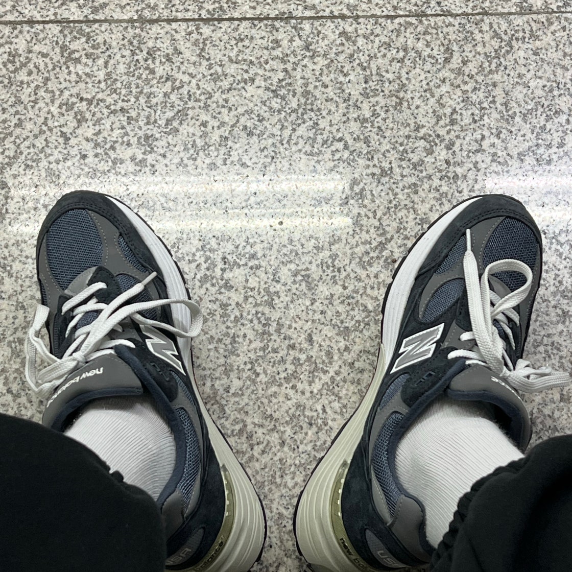 뉴발란스 992 메이드 인 USA 네이비 M992GG photo review