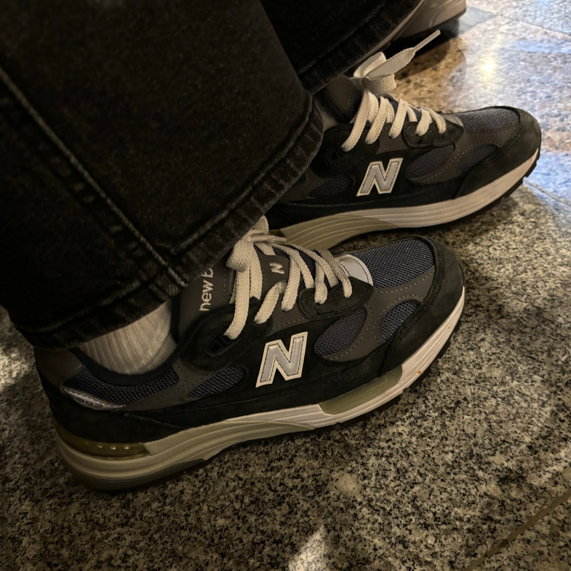 뉴발란스 992 메이드 인 USA 네이비 M992GG photo review