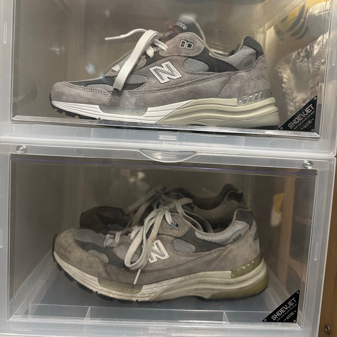 뉴발란스 992 그레이 블랙 M992GR photo review