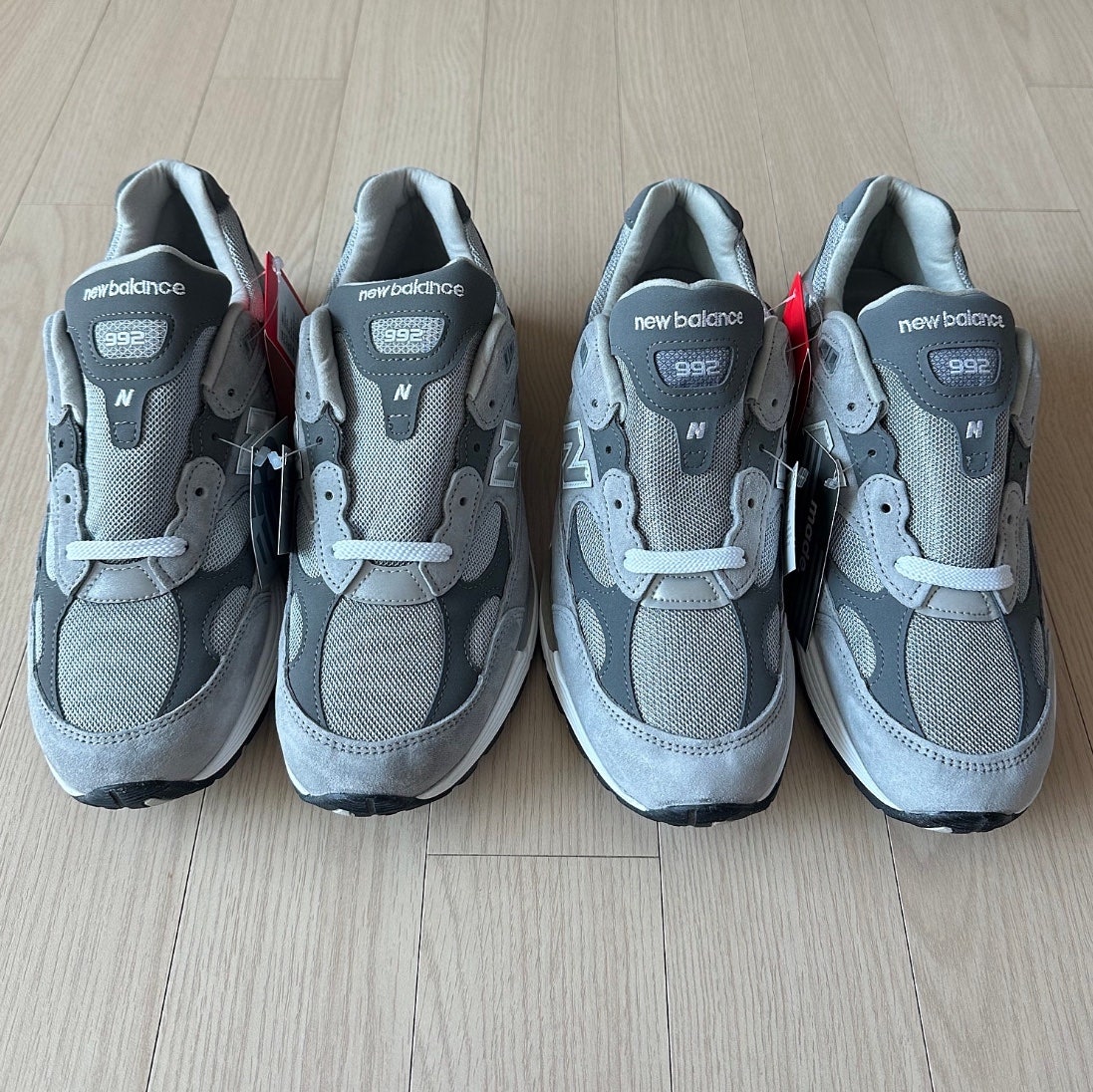 뉴발란스 992 그레이 블랙 M992GR photo review