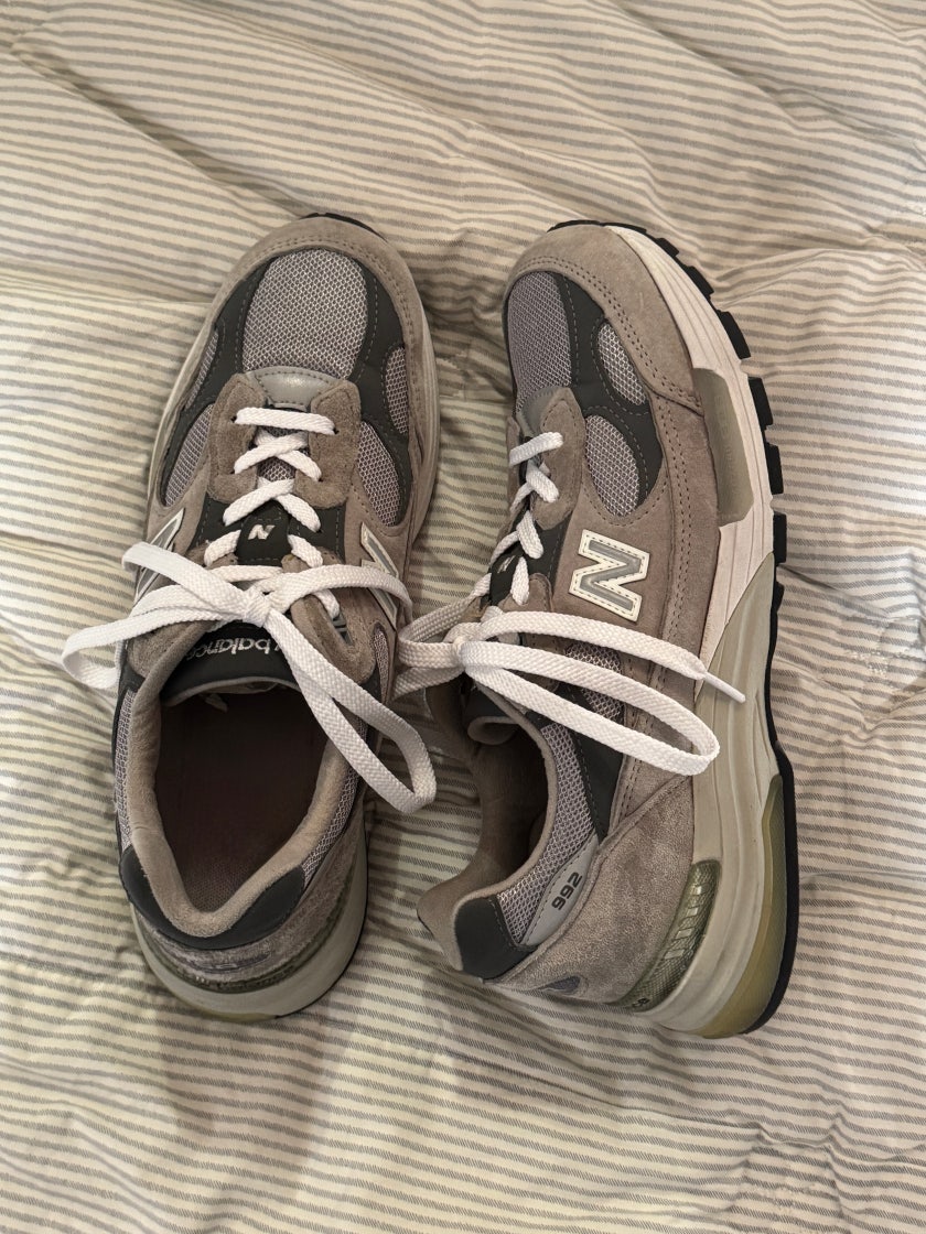 뉴발란스 992 그레이 블랙 M992GR photo review