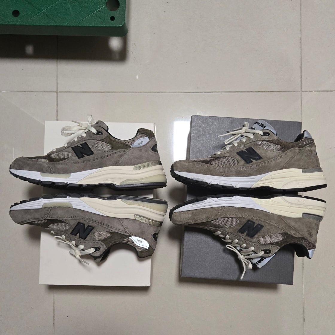 뉴발란스 x JJJ자운드 992 메이드 인 USA 그레이 M992J2 photo review