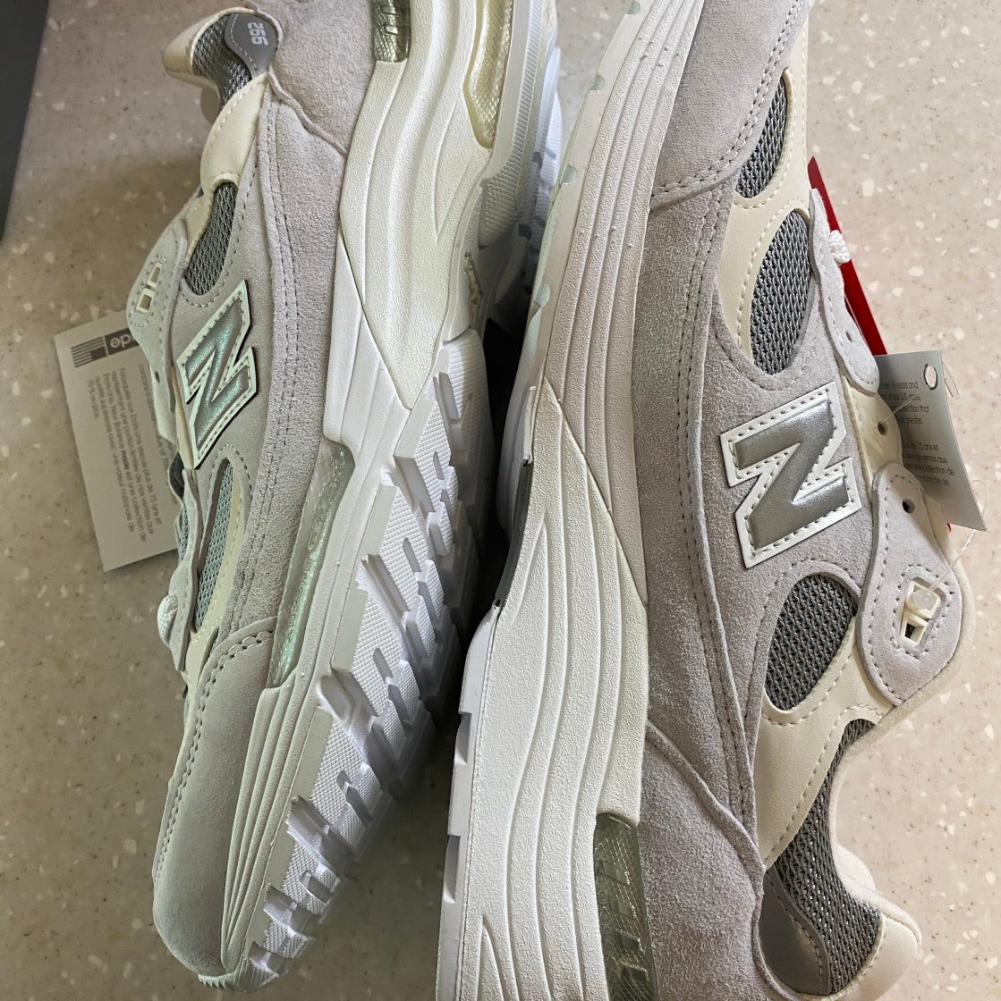 뉴발란스 992 메이드 인 USA 화이트 실버 M992NC photo review