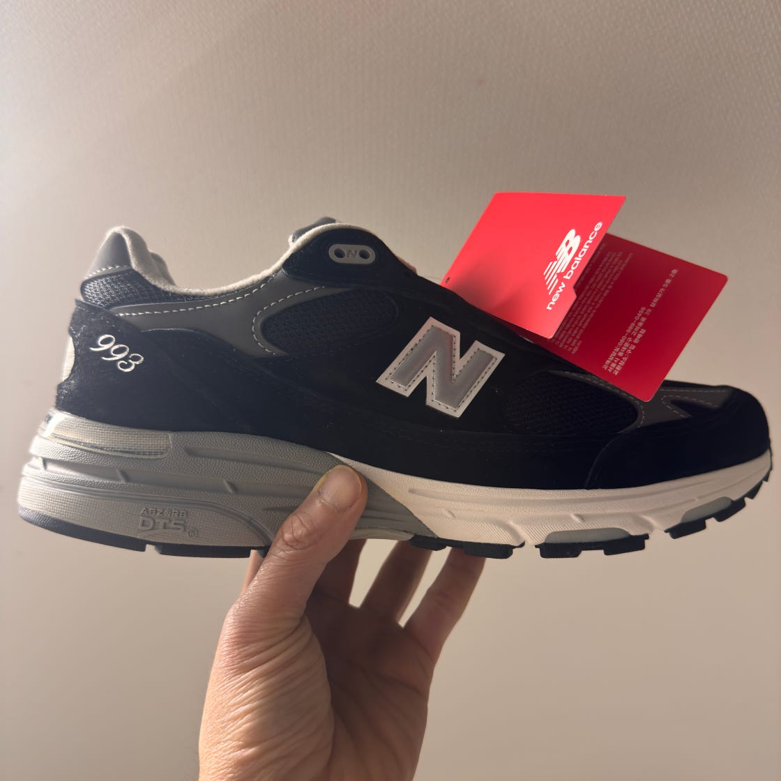 뉴발란스 993 블랙 메이드인 USA MR993BK photo review