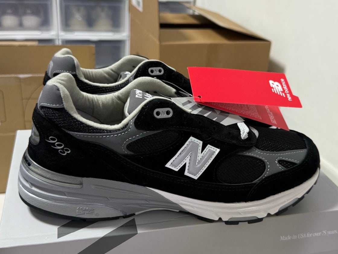 뉴발란스 993 블랙 메이드인 USA MR993BK photo review