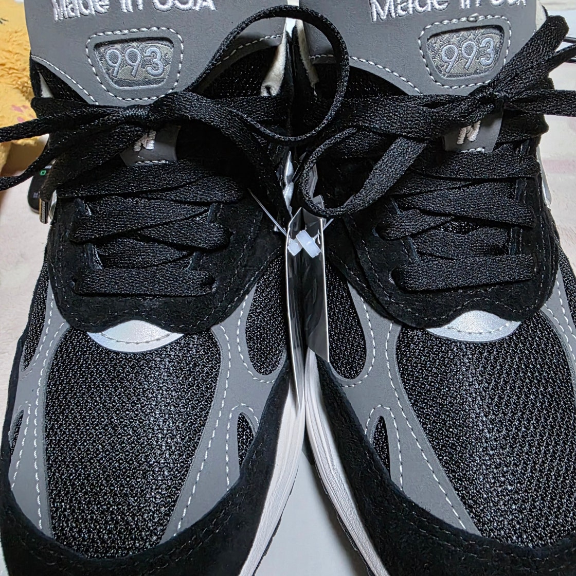 뉴발란스 993 블랙 메이드인 USA MR993BK photo review