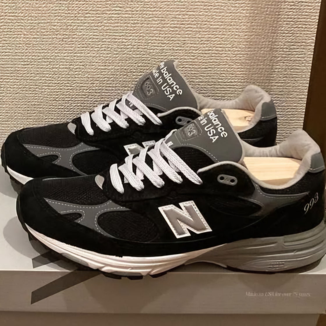 뉴발란스 993 블랙 메이드인 USA MR993BK photo review