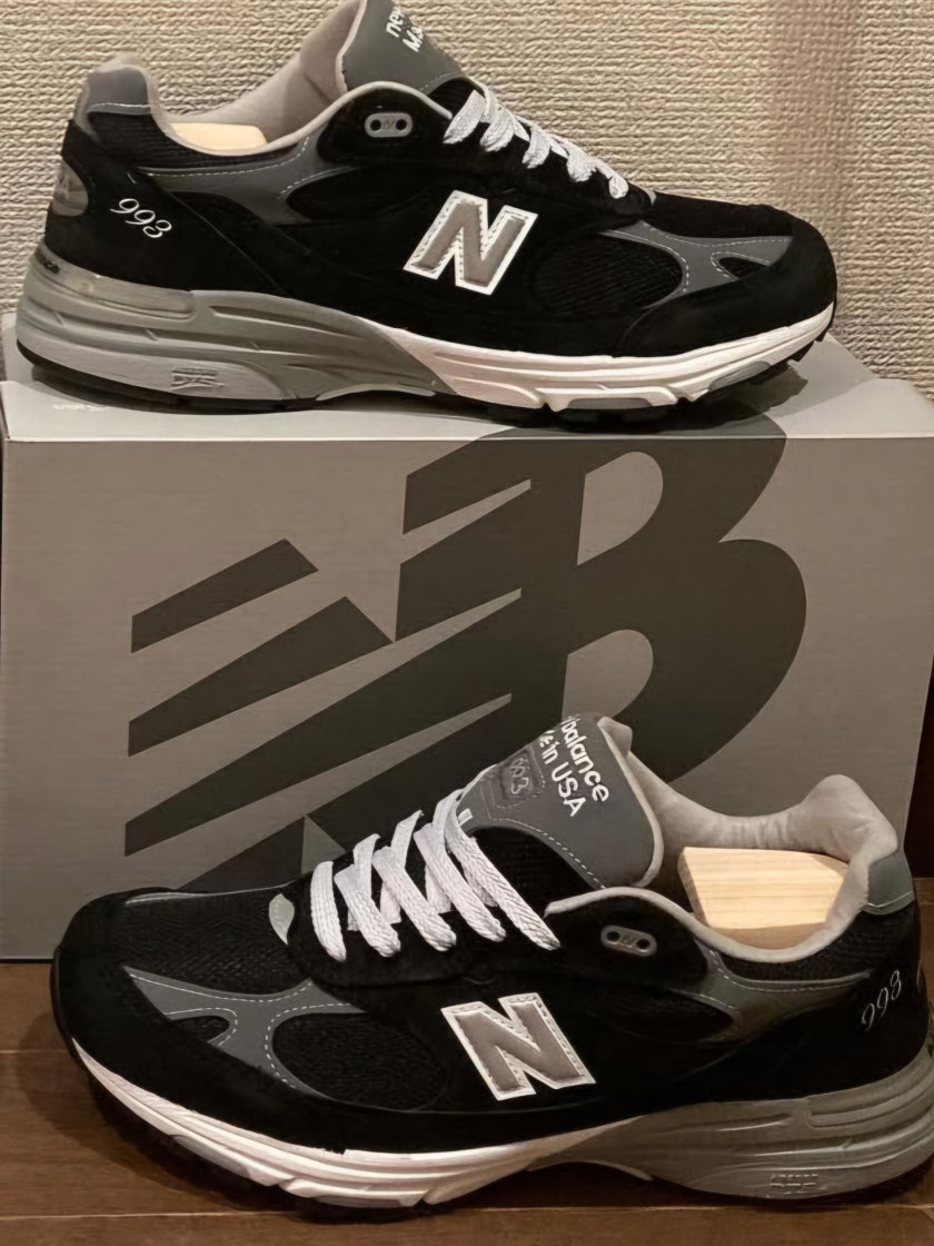 뉴발란스 993 블랙 메이드인 USA MR993BK photo review
