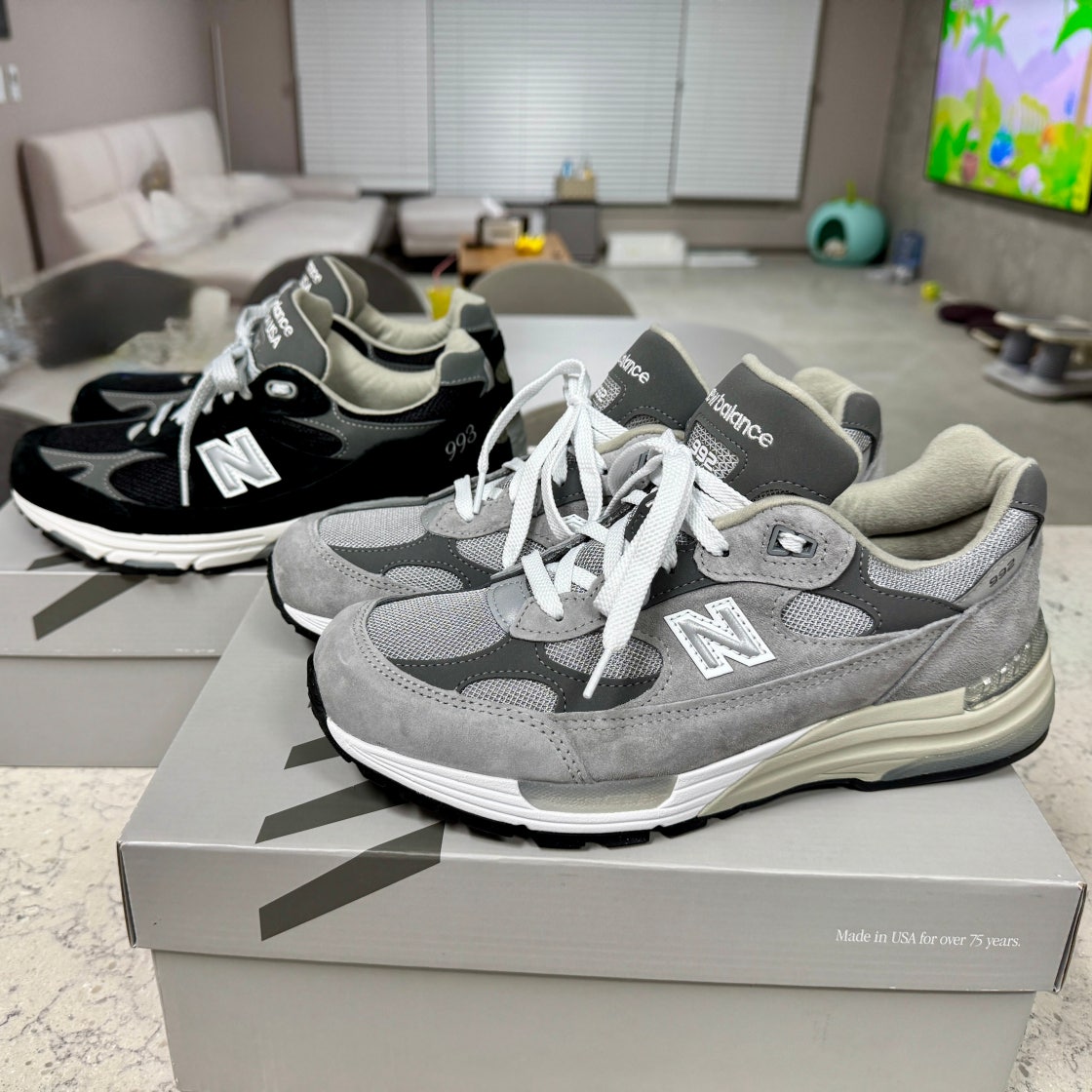뉴발란스 993 블랙 메이드인 USA MR993BK photo review