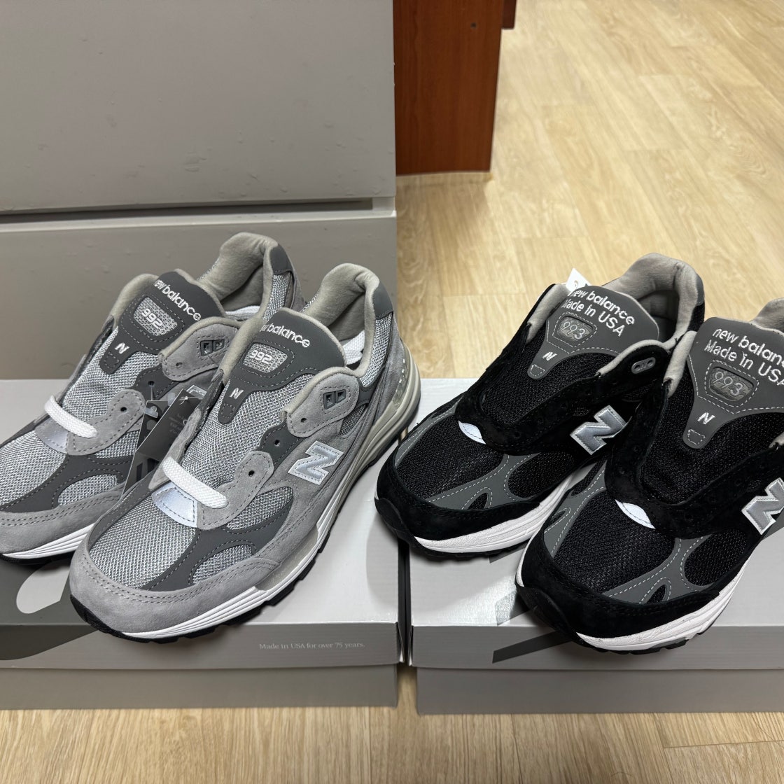 뉴발란스 993 블랙 메이드인 USA MR993BK photo review