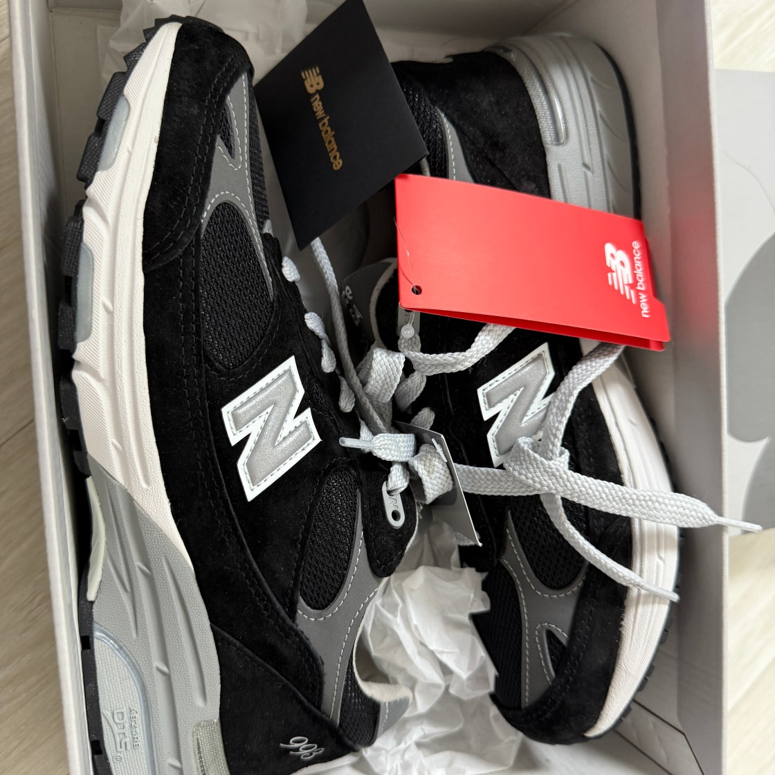뉴발란스 993 블랙 메이드인 USA MR993BK photo review