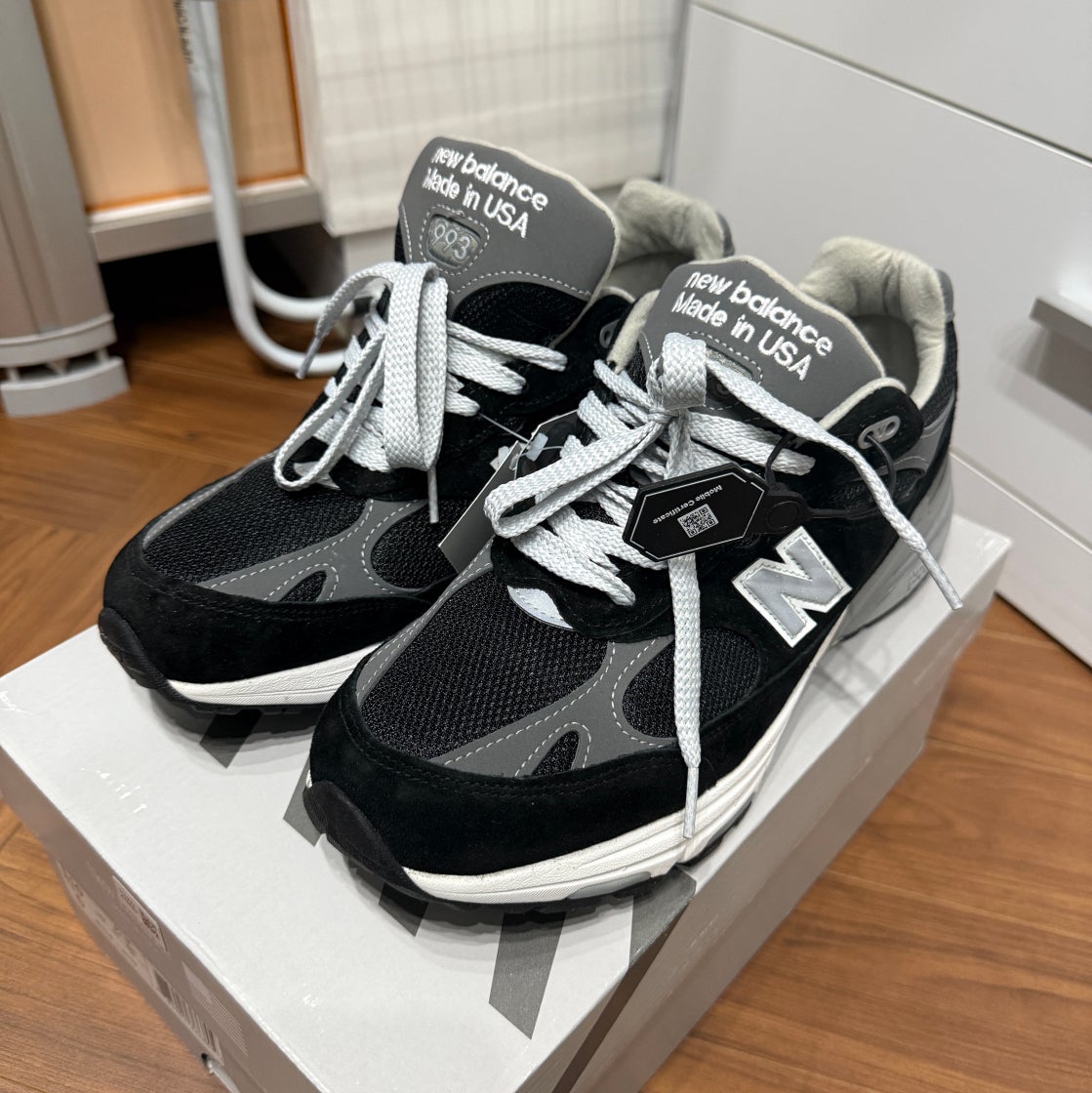 뉴발란스 993 블랙 메이드인 USA MR993BK photo review