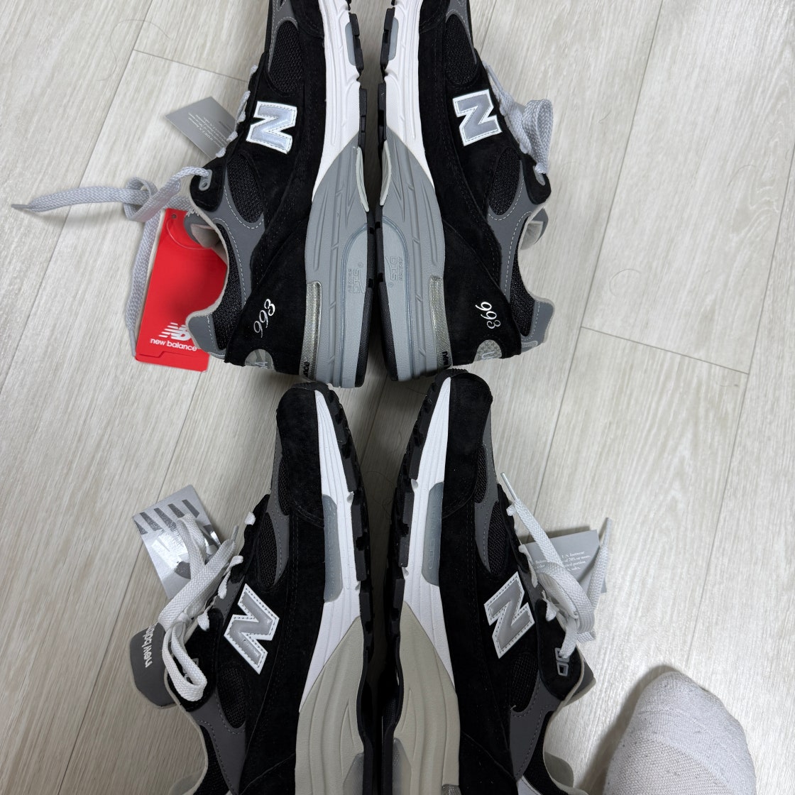뉴발란스 993 블랙 메이드인 USA MR993BK photo review