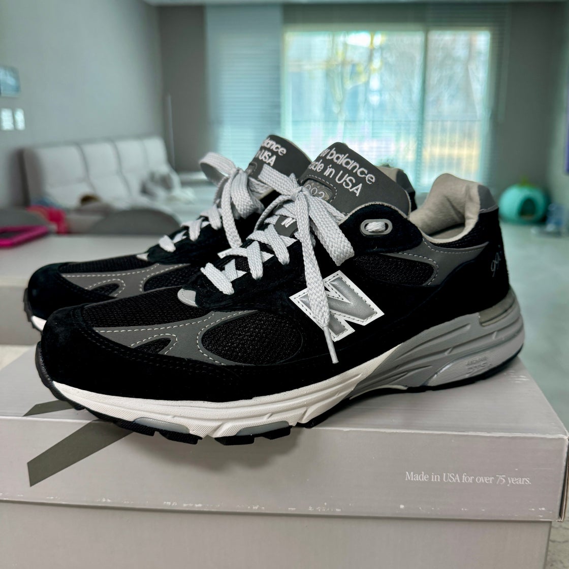 뉴발란스 993 블랙 메이드인 USA MR993BK photo review