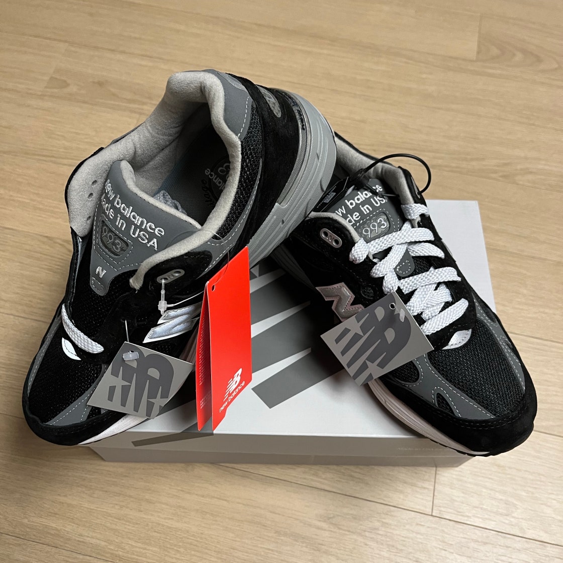 뉴발란스 993 메이드 인 USA 블랙 - D 스탠다드 MR993BK photo review