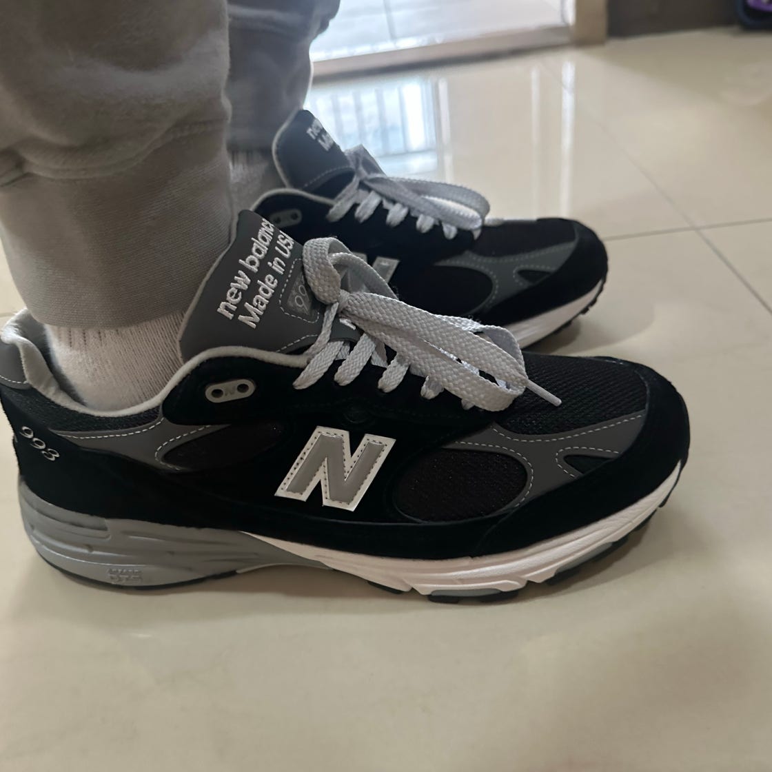 뉴발란스 993 블랙 메이드인 USA MR993BK photo review